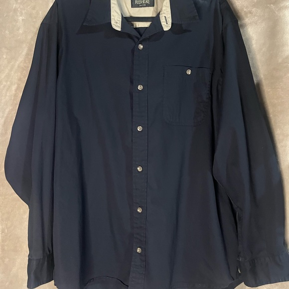 REDHEAD MEN’S LONG-SLEEVE BUTTON UP SHIRT - Picture 6 of 15